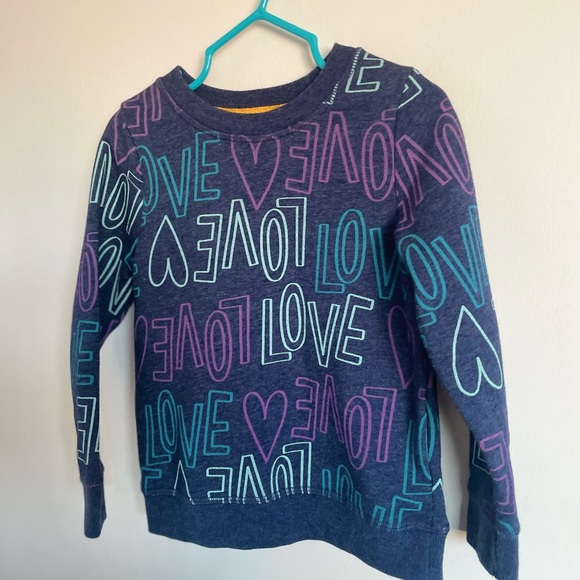 Cat & Jack “Love” Graphic Sweater - Size 3T - Picture 3 of 13